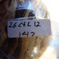147 gr Shaped Egg - 87x71 mm Indonesia Aromatic Perfumed Yellow Cream Amber , Natural Stone Egg, Unique Home & Altar Decor 26CTL15