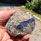 147 gram Rough Raw Indonesian Blue Amber for Healing RBAR92