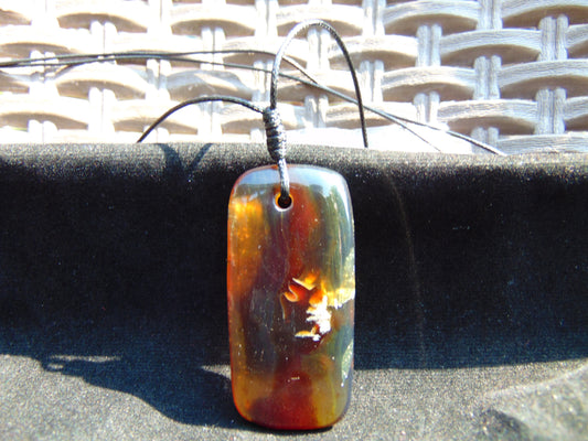 10 gram Pendant Indonesian Blue Amber for Healing PB126