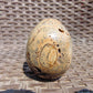 158 gr Shaped Egg - 80x60 mm Indonesia Aromatic Perfumed Yellow Cream Amber , Natural Stone Egg, Unique Home & Altar Decor 26CTL9