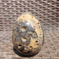 158 gr Shaped Egg - 80x60 mm Indonesia Aromatic Perfumed Yellow Cream Amber , Natural Stone Egg, Unique Home & Altar Decor 26CTL9