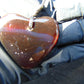 6 gr Heart Pendant Indonesian Amber for Healing 25A234
