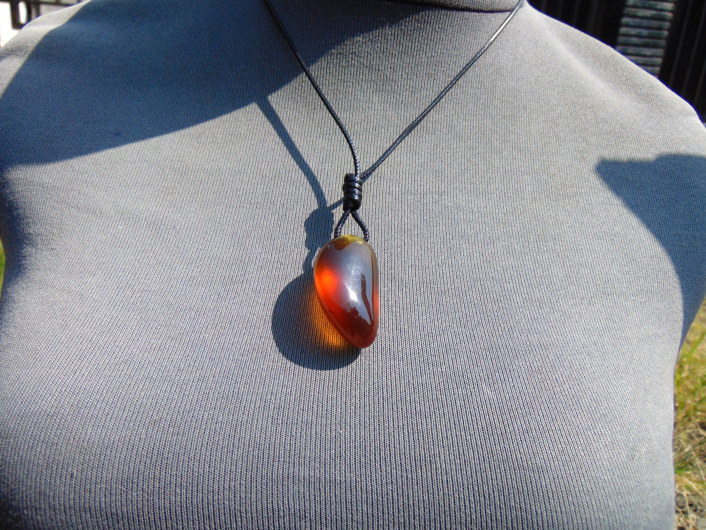 8 gram Pendant Indonesian Blue Amber for Healing PB131