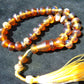 25 gr Hand Tasbih 33+2 Beads 8 mm Indonesian Blue Red Amber for Healing 26TBS850