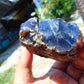77 gram Rough Raw Indonesian Blue Amber for Healing RBAR57