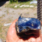 100 gram Rough Raw Indonesian Blue Amber for Healing RBAR46
