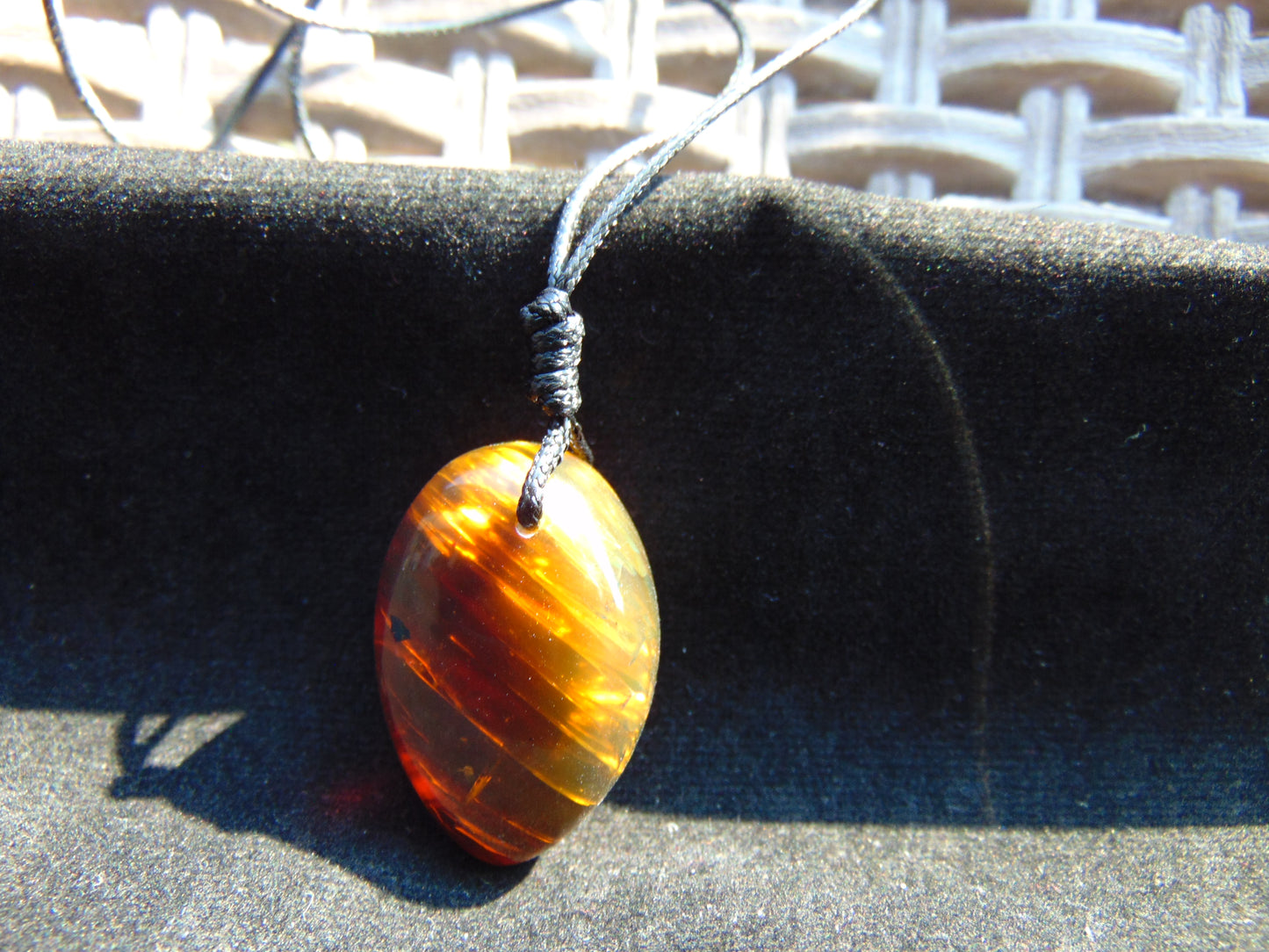 6 gram Pendant Indonesian Green Amber for Healing PBY590