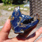 100 gram Rough Raw Indonesian Blue Amber for Healing RBAR46