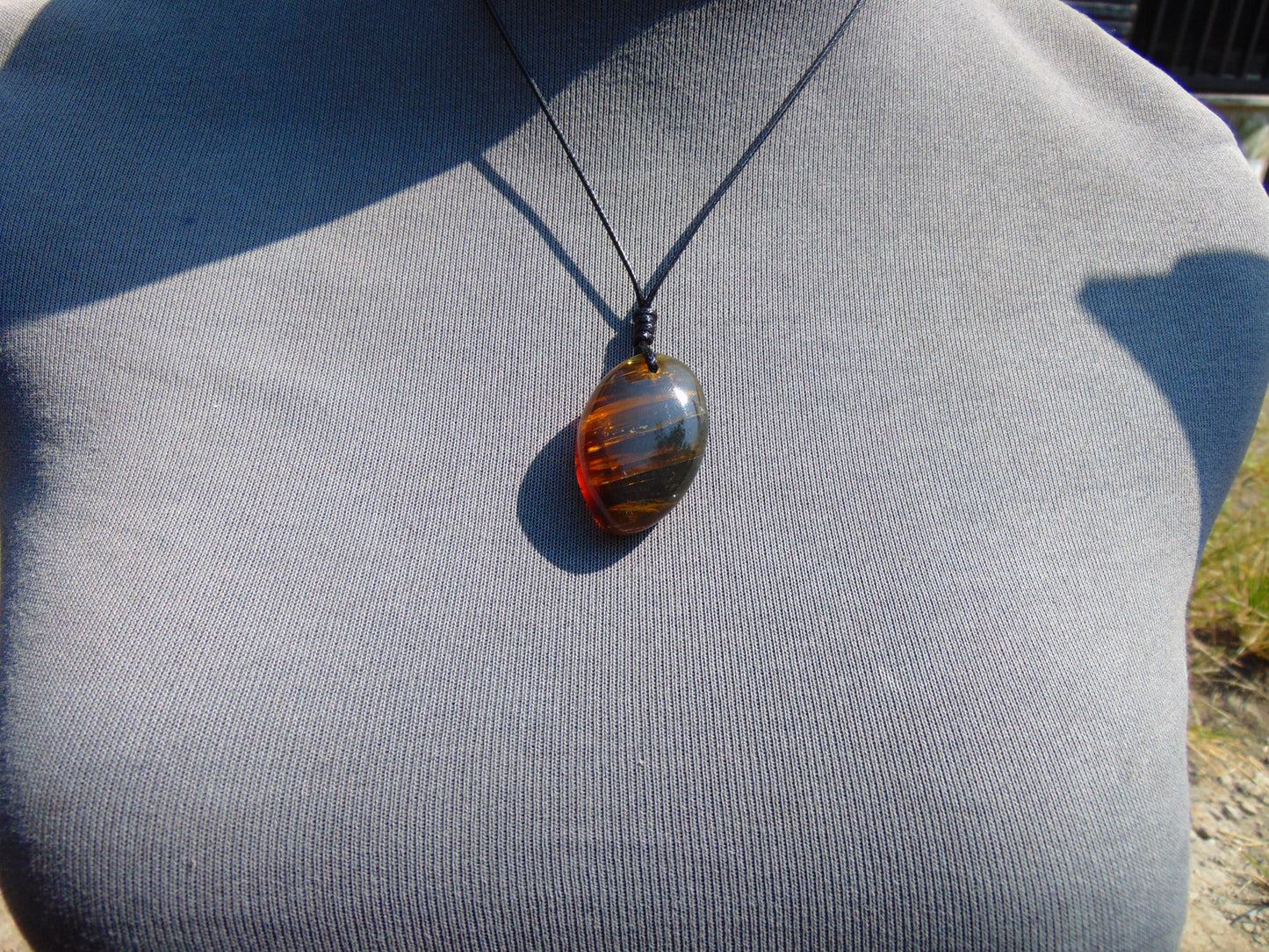 6 gram Pendant Indonesian Green Amber for Healing PBY590