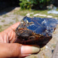 59 gram Rough Raw Indonesian Blue Amber for Healing RBAR89