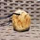 43 gr Genuine Natural Indonesian Aromatic Perfumed Yellow Amber Big Pendant 26CPX30