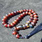 25gr Hand Tasbih 33+2 Beads 8 mm Indonesian Cherry Red Amber for Healing 26TBS49