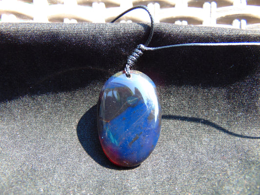 7 gram Pendant Indonesian Blue Amber for Healing PBN541
