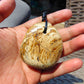 43 gr Genuine Natural Indonesian Aromatic Perfumed Yellow Amber Big Pendant 26CPX30