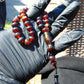 25gr Hand Tasbih 33+2 Beads 8 mm Indonesian Cherry Red Amber for Healing 26TBS49