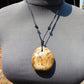 43 gr Genuine Natural Indonesian Aromatic Perfumed Yellow Amber Big Pendant 26CPX30