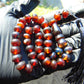 25gr Hand Tasbih 33+2 Beads 8 mm Indonesian Cherry Red Amber for Healing 26TBS49