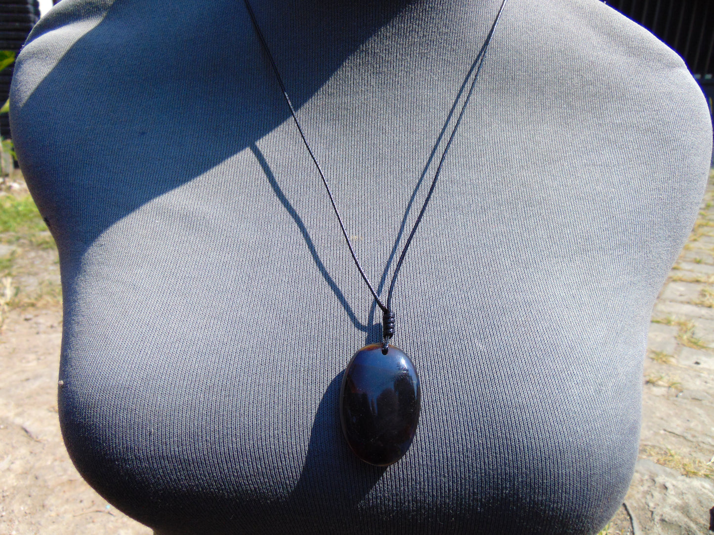 7 gram Pendant Indonesian Blue Amber for Healing PBN541