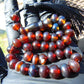 25gr Hand Tasbih 33+2 Beads 8 mm Indonesian Cherry Red Amber for Healing 26TBS49