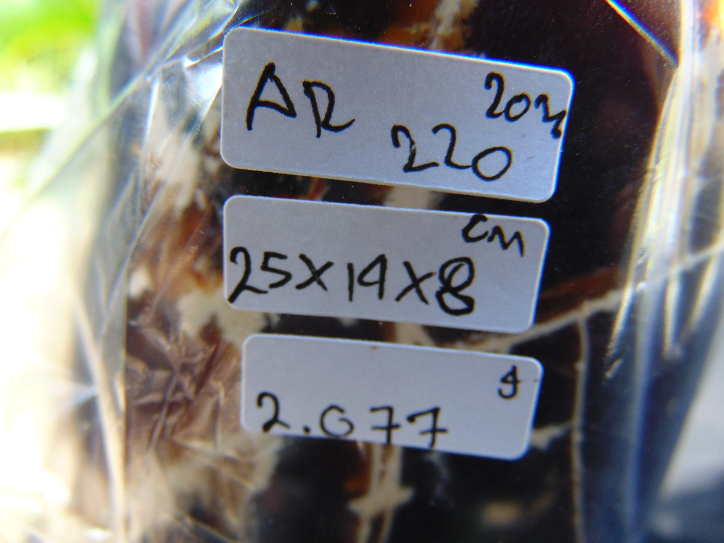 2077 gr Full Polished 25X14X8 mm Indonesia Amber for Healing AR220