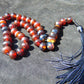 25gr Hand Tasbih 33+2 Beads 8 mm Indonesian Cherry Red Amber for Healing 26TBS49