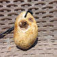 68 gr Genuine Natural Indonesian Aromatic Perfumed Yellow Amber Big Pendant 26CPX36