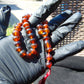 26 gr Hand Tasbih 33+2 Beads 8 mm Indonesian Red Amber for Healing 26TBS42