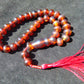 23 gr Hand Tasbih 33+2 Beads 8 mm Indonesian Cherry Red Amber for Healing 26TBS39