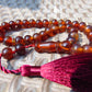 30 gr Hand Tasbih 36 Beads 10 mm Indonesian Red Amber for Healing TB10i10