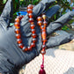 30 gr Hand Tasbih 36 Beads 10 mm Indonesian Red Amber for Healing TB10i10