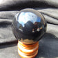 87 gr Shaped Ball Sphere 54 mm Indonesian Black Amber for Healing AJ1065