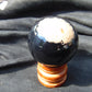 87 gr Shaped Ball Sphere 54 mm Indonesian Black Amber for Healing AJ1065