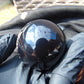 87 gr Shaped Ball Sphere 54 mm Indonesian Black Amber for Healing AJ1065