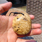 51 gr Genuine Natural Indonesian Yellow Cream Amber Big Pendant 26CPX16