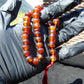 22gr Hand Tasbih 33+2 Beads 8 mm Indonesian Cherry Red Amber for Healing 26TBS40