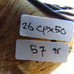 57 gr Genuine Natural Indonesian Aromatic Perfumed Yellow Amber Big Pendant 26CPX50