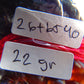 22gr Hand Tasbih 33+2 Beads 8 mm Indonesian Cherry Red Amber for Healing 26TBS40
