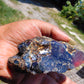 77 gram Rough Raw Indonesian Blue Amber for Healing RBAR82