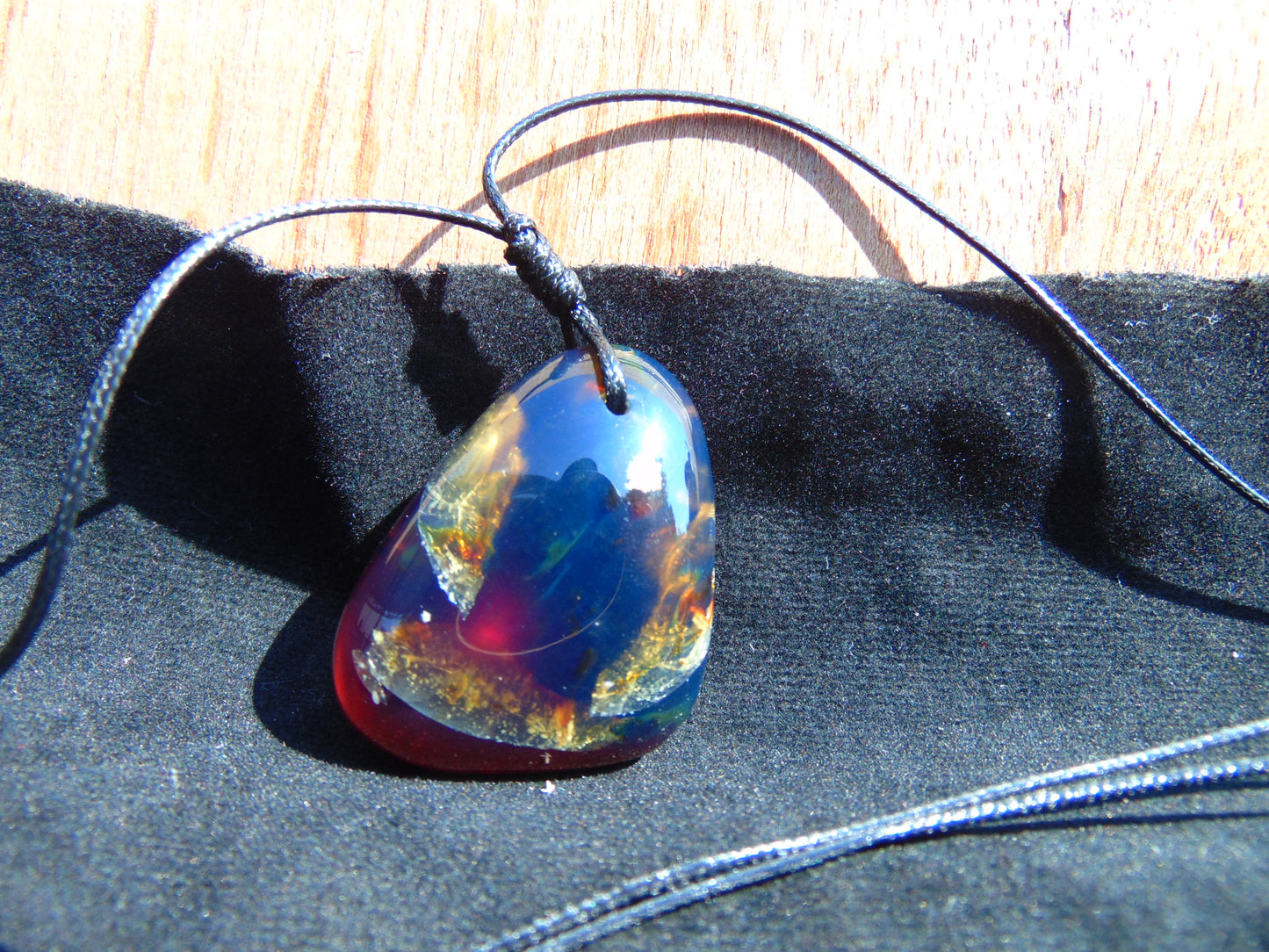 10 gram Pendant Indonesian Blue Amber for Healing PBN414