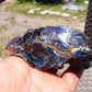 77 gram Rough Raw Indonesian Blue Amber for Healing RBAR82