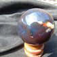 112 gr Shaped Ball Sphere Indonesian Blue Amber for Healing AJ1053