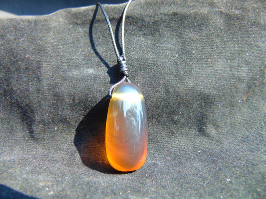 6 gram Pendant Indonesian Blue Amber for Healing PBA390
