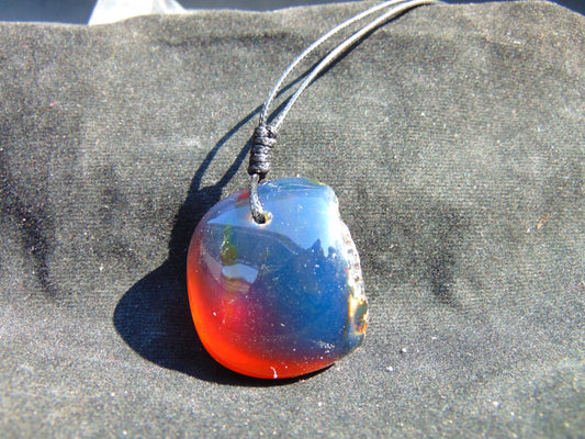 15 gram Pendant Indonesian Blue Amber for Healing PC62
