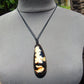 33.27 gr Teardrop Pendant Indonesian Amber for Healing 25N34