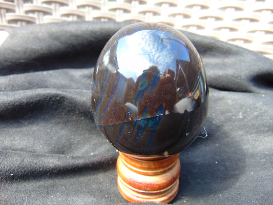 144 gr Shaped Egg 70x60 mm Indonesian Amber for Healing AJ1066