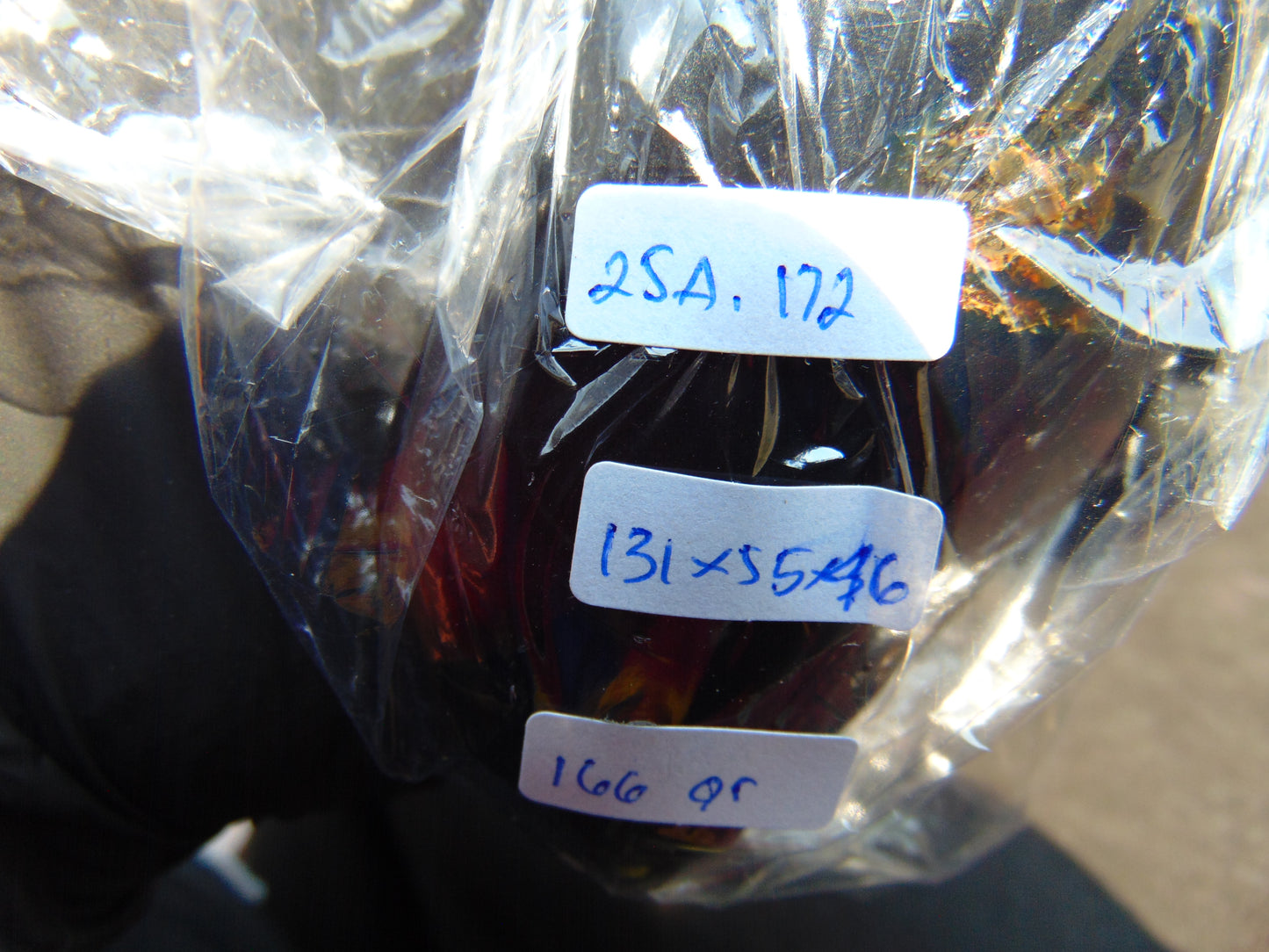 162 gr Blue Polished 131x55x46 mm Indonesia Blue Amber for Healing 25A172