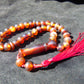 18 gr Hand Tasbih 33+2 Beads 8 mm Indonesian Cherry Red Amber for Healing 26TBS27
