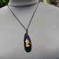 12 gr Teardrop Pendant Indonesian Blue Amber for Healing 25A38