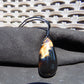 12 gr Teardrop Pendant Indonesian White Amber for Healing 25A50