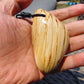 49 gr Genuine Natural Indonesian Aromatic Perfumed Yellow Amber Big Pendant 26CPX70